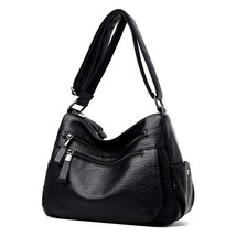 High Quality Leather Crossbody Bags for Women 2022 New Fashion Shoulder Messenge - £31.39 GBP