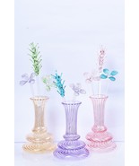 Glass Vase set of 3 for flowers  Handmade- Home Decoration vase - handma... - $176.43 CAD