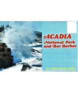 Acadia National Park and Bar Harbor Maine - 14 Picture Broshure - $6.71 CAD