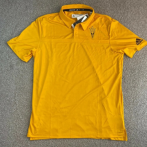 NWT men's L/large Arizona Sundevils Adidas Coaches Sideline Urban Polo shirt - £30.36 GBP
