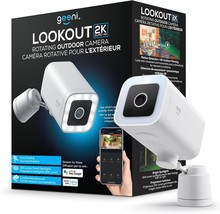 Geeni Lookout 2K Outdoor Security Camera With Motion Tracking, Ip65 - £44.79 GBP