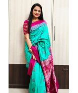 Sambalpuri handloom wedding silk saree gifts for women's odisha handloom... - $336.71