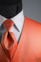 Brand New Luxury Venetian Pattern Tuxedo Vest &amp; Necktie - $159.47 CAD