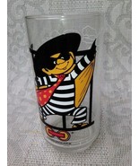 McDonald&#39;s 1977 MCDONALDLAND Action Series HAMBURGLAR Drinking Glass MIN... - £16.26 GBP