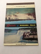 Vintage Matchbook Cover Matchcover 40 Strike Niagra Falls Photo NY - $4.04