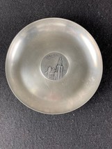 Rare Silver/Pewter Plate Made in Germany With Heilbronn St. Killian Engr... - $42.57