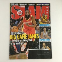 Slam Magazine June 2015 #188 James Harden &amp; LeBron James &amp; Stephen Curry Feature - £7.67 GBP