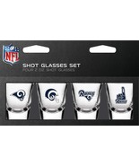 Los Angeles Rams Shot Glasses Set Four 2oz - $41.14 CAD