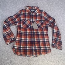 New With Tags Zara Boys Plaid Flannel Long Sleeve Button Down Shirt Size... - $19.99