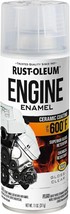 Rust-Oleum 363572 Engine Enamel Spray Paint, 11 oz, Gloss Clear - $18.28