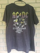 Vintage - AC/DC - 1988 - Blow Up Your Video - Pre-owned Black XL T-Shirt - £14.66 GBP