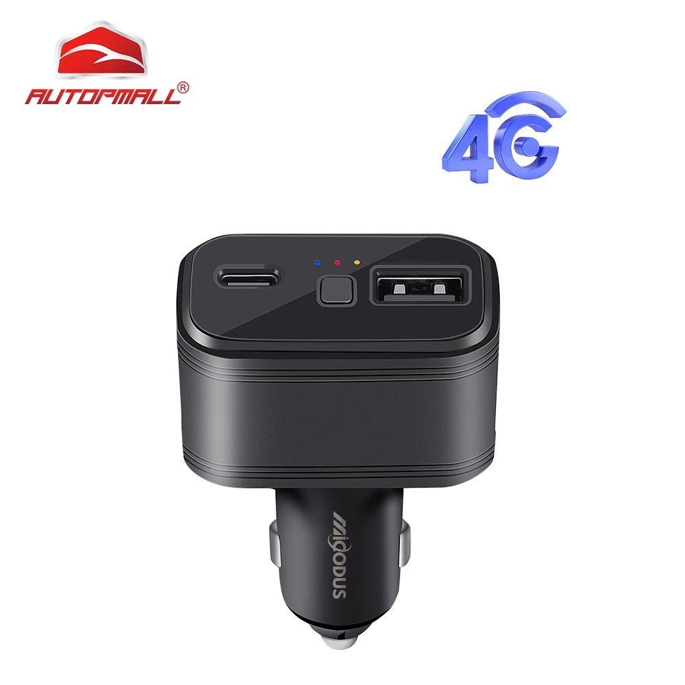 New 4G Car Charger Type-C MV77G Smart Gps Locator Voice Monitor Sos Gps &amp; Lbs - £46.60 GBP+