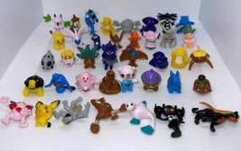 Pokémon 1” Gumball Mini Figure Lot 35+ Figurines Nintendo Toy Anime - $32.64