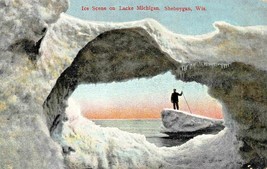 Sheboygan Wi ~ Ice Scene Paint (Sp) Michigan ~ Wheelock 1908 Postcard-Neat-
s... - £9.08 GBP