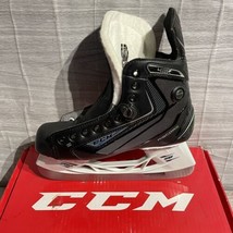 CCM Ribcor 42K Pump Ice Hockey Skates Junior US 5D Shoe 6.5 Black JR Boy... - $117.48