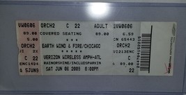EARTH WIND &amp; FIRE / CHICAGO  - ORIGINAL 2009 UNUSED WHOLE FULL CONCERT T... - €12,74 EUR