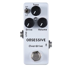 MOSKY Obsessive Guitar Effect Pedal Obsessiver Overdrive True Bypass - £23.35 GBP