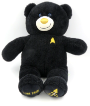 Build A Bear Star Trek 50th Anniversary Edition BAB Black Bear - £7.72 GBP