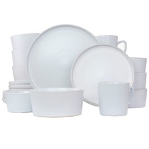 Elama Luxmatte White 20 Piece Dinnerware Set - £86.88 GBP