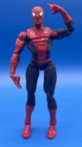 Marvel 2003 Spider Man 6&quot; Action Figure Super Poseable Articulated Toybi... - £43.93 GBP