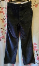 NWT GAP Boy&#39;s Carpenter Navy Blue Corduroy Pants Size 16 Regular - £47.78 GBP