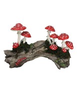 Enchanted Fairy Garden Toadstool Mushrooms Forest On Moss Tree Log Figurine - €32,88 EUR Enchanted Fairy Garden Toadstool Mushrooms Forest On Moss Tree Log Figurine - €32,88 EUR
