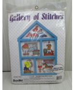 Gallery of stitches antique toys Counted Cross Stitch Kit house hutch frame - £10.10 GBP