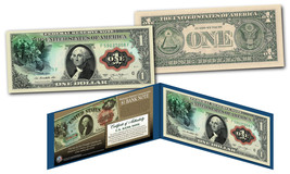 1869 George Washington Rainbow One-Dollar Banknote Hybrid New Modern $1 Bill - £10.21 GBP