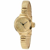 NEW Glam Rock MBD27155 Womens Miami Beach Art Deco Gold Ion-Plated SS Watch 50M - £49.81 GBP