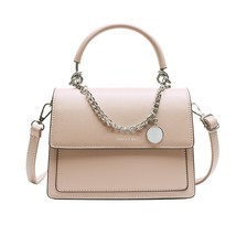 Totes Bags Women Girls PU Shoulder Messenger Bag Pink 16X8X21cm - £15.16 GBP