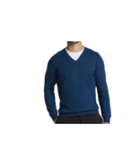 Awearness Kenneth Cole Slim Fit Stitch Panel Sweater size:2X colour:dark blue - $39.99