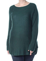 allbrand365 designer Womens Shirttail Tunic Pullover Size Medium Color Green - £36.73 GBP