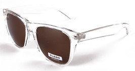 Occhiali Da Sole Sunscape Flash Dazed N Confused Clear Brown Adventurer - $11.20
