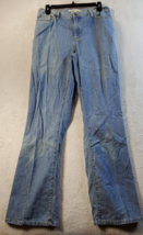 Tommy Hilfiger Jeans Womens Size 10 Blue Denim 100% Cotton Flat Front Pockets - £9.91 GBP