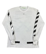 Off White Seeing Things Arrows Long Sleeve Shirt Mens XL Graphic Print Logo - £158.26 GBP