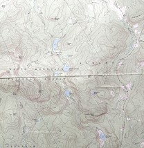 Map East Stoneham Maine 1970 Topographic Geo Survey 1:24000 27 x 22&quot; TOPO5 - $37.49