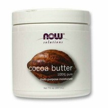 Now Foods Pure Cocoa Butter - 7 Oz - £10.80 GBP