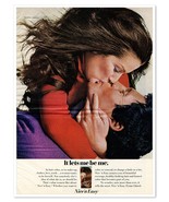 Clairol Nice &#39;n Easy Hair Color Kissing Vintage 1972 Full-Page Magazine Ad - £7.63 GBP