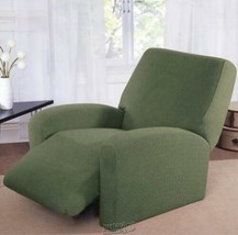Mason Stretch Basketweave Recliner Slipcover Sage Polyester - $37.99