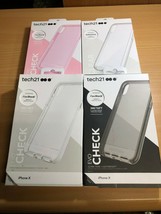 Tech21 Evo Check or Pure Clear Case for Apple iPhone X &amp; iPhone XS Authentic NEW - £7.08 GBP+