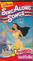 Disneys Sing Along Songs - Pocahontas: Colors of the Wind (VHS, 1995) - £3.94 GBP