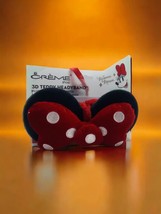 DISNEY The Creme Shop x Minnie Mouse 3D Teddy Spa Headband with Bow New! - £12.13 GBP