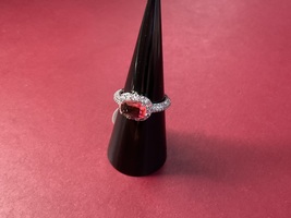Bomb Party RBP3667 “A Rare Occasion” LC Tourmaline on Rhodium Size 7 Ring NWT - £20.04 GBP