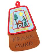 Vintage 1979 Ouachita Camporee w/ Leather Name Boy Scouts America BSA Ca... - €9,03 EUR