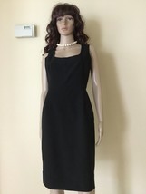 NEW YORK COMPANY BLACK SLEEVELESS OPEN FULLY LINED COCKTAIL DRESS SIZE 4 - £11.19 GBP