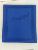American Made Blue Cover 16x12 Vintage Scrapbook - £7.96 GBP