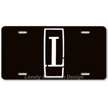 Ford LTD Custom Art on Black FLAT Aluminum Novelty Auto License Tag Plate - $17.99