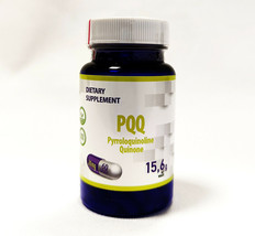 PQQ Pure Pyrroloquinoline Quinone 20mg, 60 Caps Mitochondrial Boost - $27.20