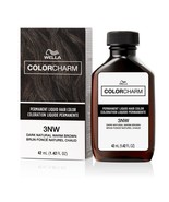 WELLA COLORCHARM PERMANENT HAIR COLOR #3NW - DARK NATURAL WARM BROWN 1.4... - £5.58 GBP