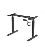 Monoprice 31290 SIT-STAND DESK, FRAME ONLY, 1-MOTOR, BLACK - $665.04
